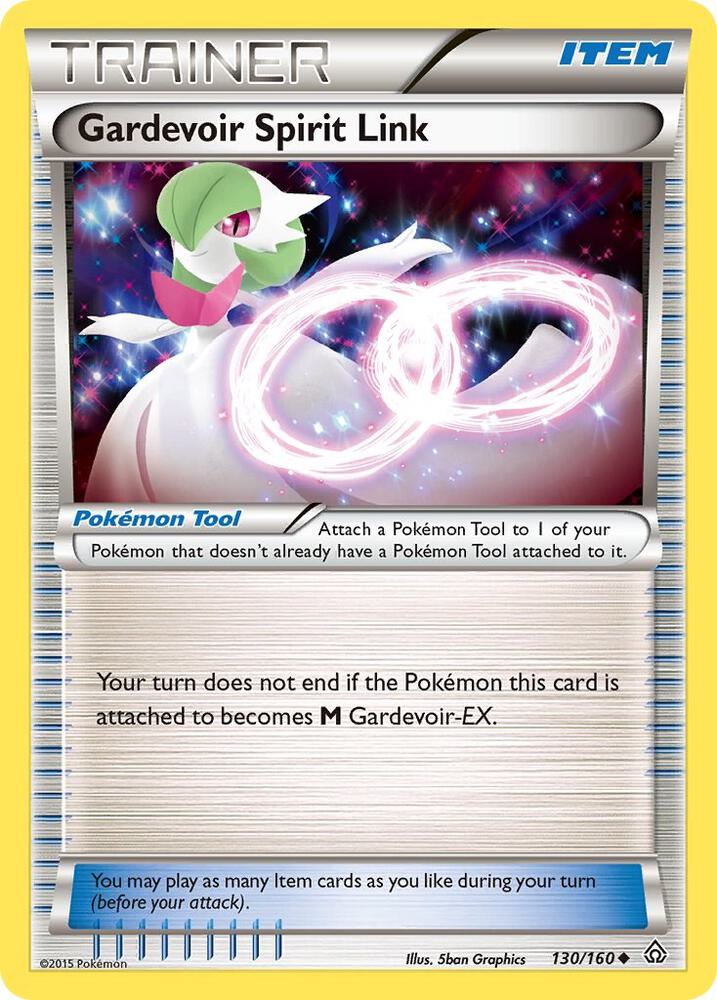 Gardevoir Spirit Link 130/160 (XY - Primal Clash)  | Good Games Adelaide SA