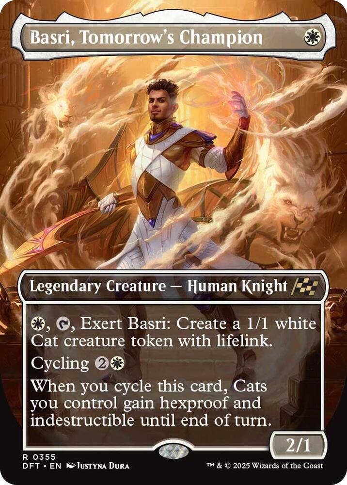 Basri, Tomorrow's Champion 355 (Aetherdrift)  - Foil | Good Games Adelaide SA