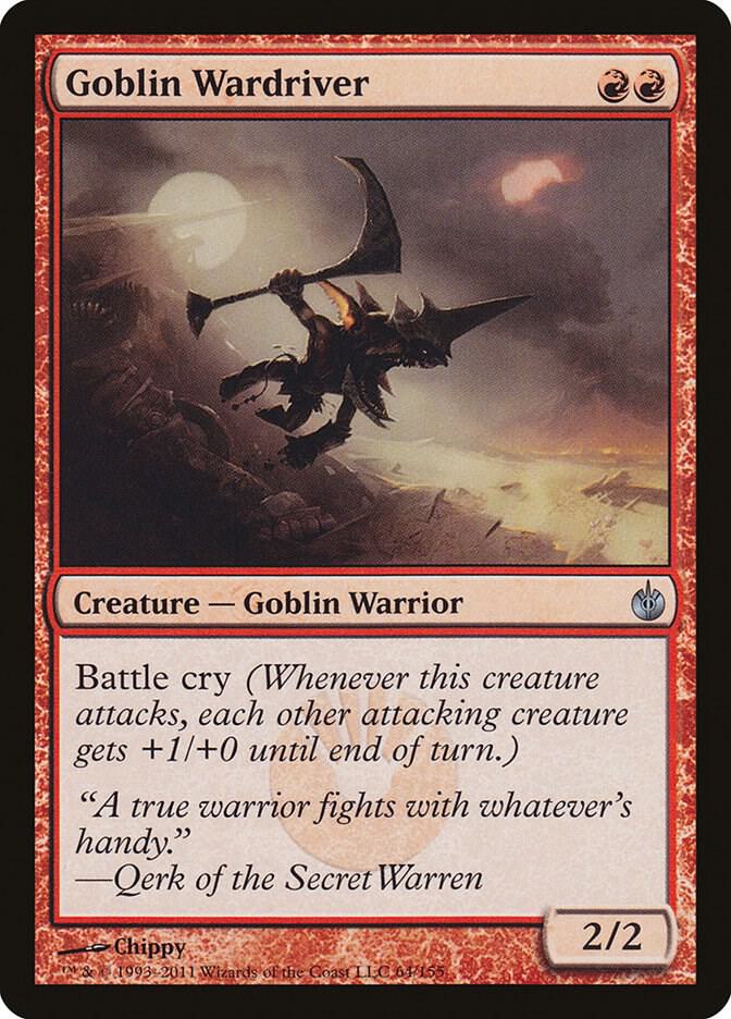 Goblin Wardriver 64 (Mirrodin Besieged)  | Good Games Adelaide SA