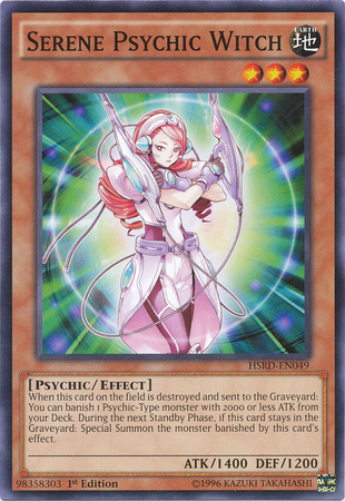 Serene Psychic Witch [HSRD-EN049] Common | Good Games Adelaide SA