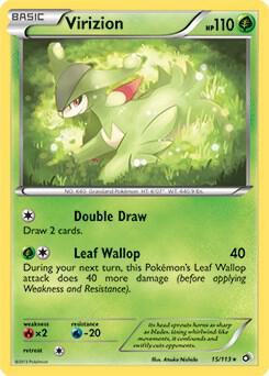 Virizion 15 113 015/113 (Deck Exclusives)  | Good Games Adelaide SA