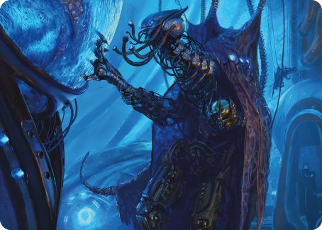 Atmosphere Surgeon Art Card [Phyrexia: All Will Be One Art Series] | Good Games Adelaide SA