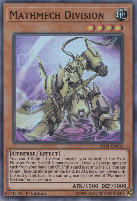 Mathmech Division [MYFI-EN006] Super Rare | Good Games Adelaide SA