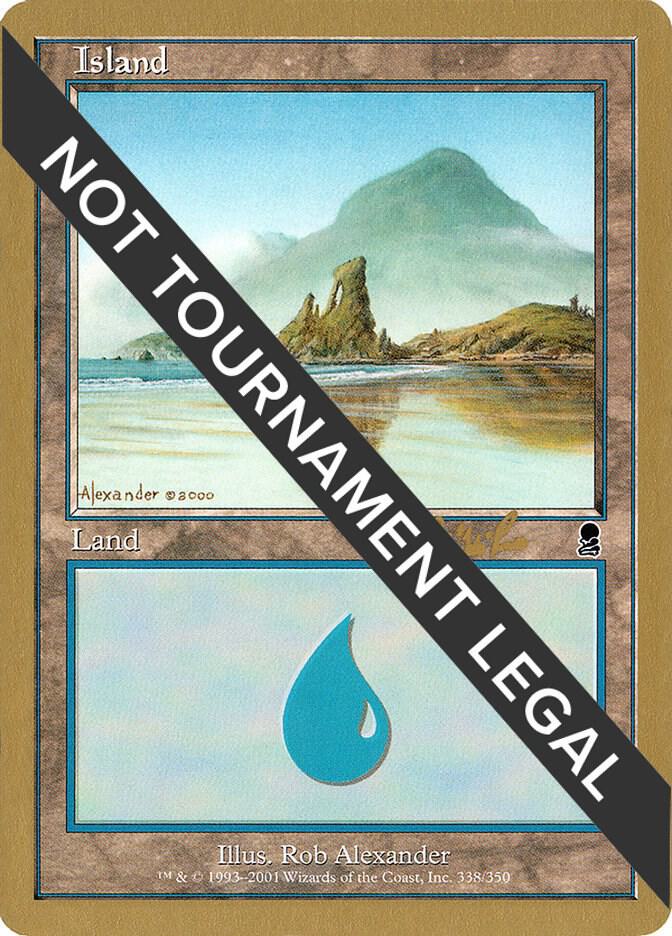 Island 338 2002 Carlos Romao ODY  (World Championship Decks)  | Good Games Adelaide SA