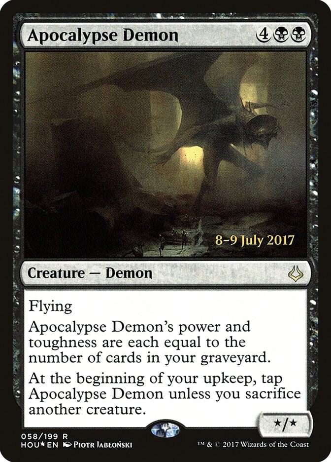 Apocalypse Demon 58 (Prerelease Cards)  - PreRelease Foil | Good Games Adelaide SA