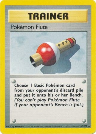 Pokemon Flute (86/102) [Base Set Unlimited] | Good Games Adelaide SA