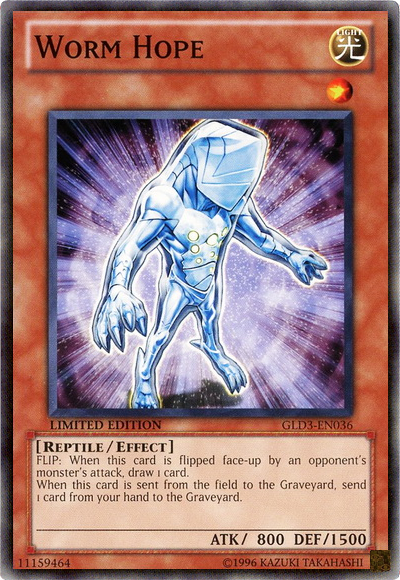 Worm Hope [GLD3-EN036] Common | Good Games Adelaide SA