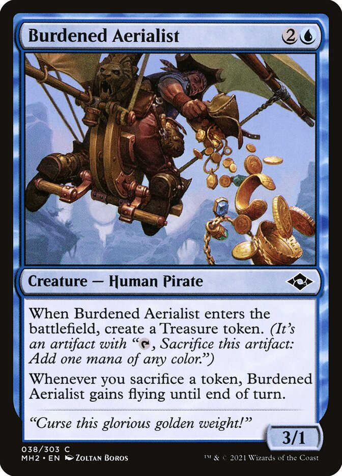 Burdened Aerialist 38 (Modern Horizons 2)  - Foil | Good Games Adelaide SA