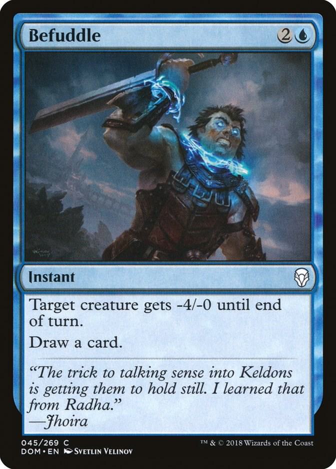 Befuddle 45 (Dominaria)  - Foil | Good Games Adelaide SA
