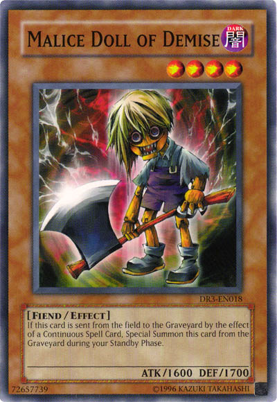 Malice Doll of Demise [DR3-EN018] Common | Good Games Adelaide SA
