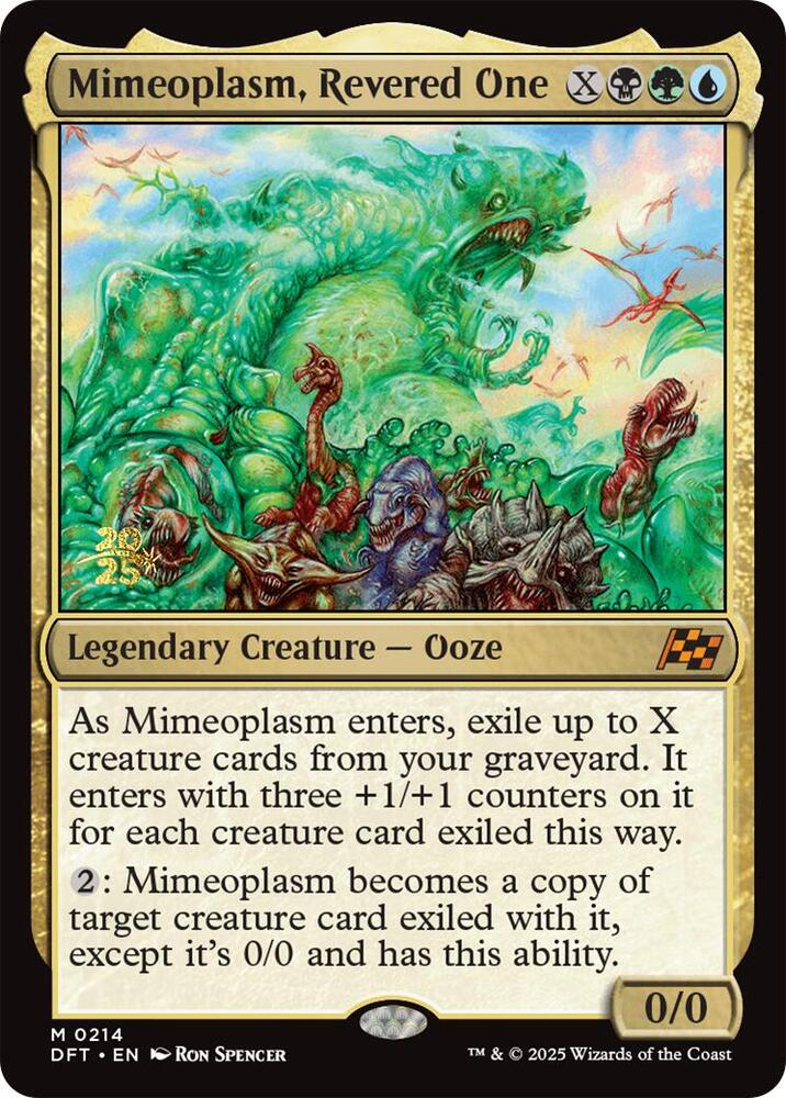 Mimeoplasm Revered One 214 (Prerelease Cards)  - Foil | Good Games Adelaide SA