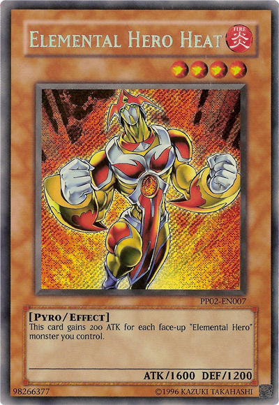 Elemental HERO Heat [PP02-EN007] Secret Rare | Good Games Adelaide SA