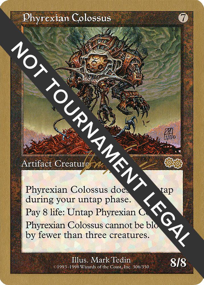 Phyrexian Colossus 2000 Jon Finkel USG  (World Championship Decks)  | Good Games Adelaide SA