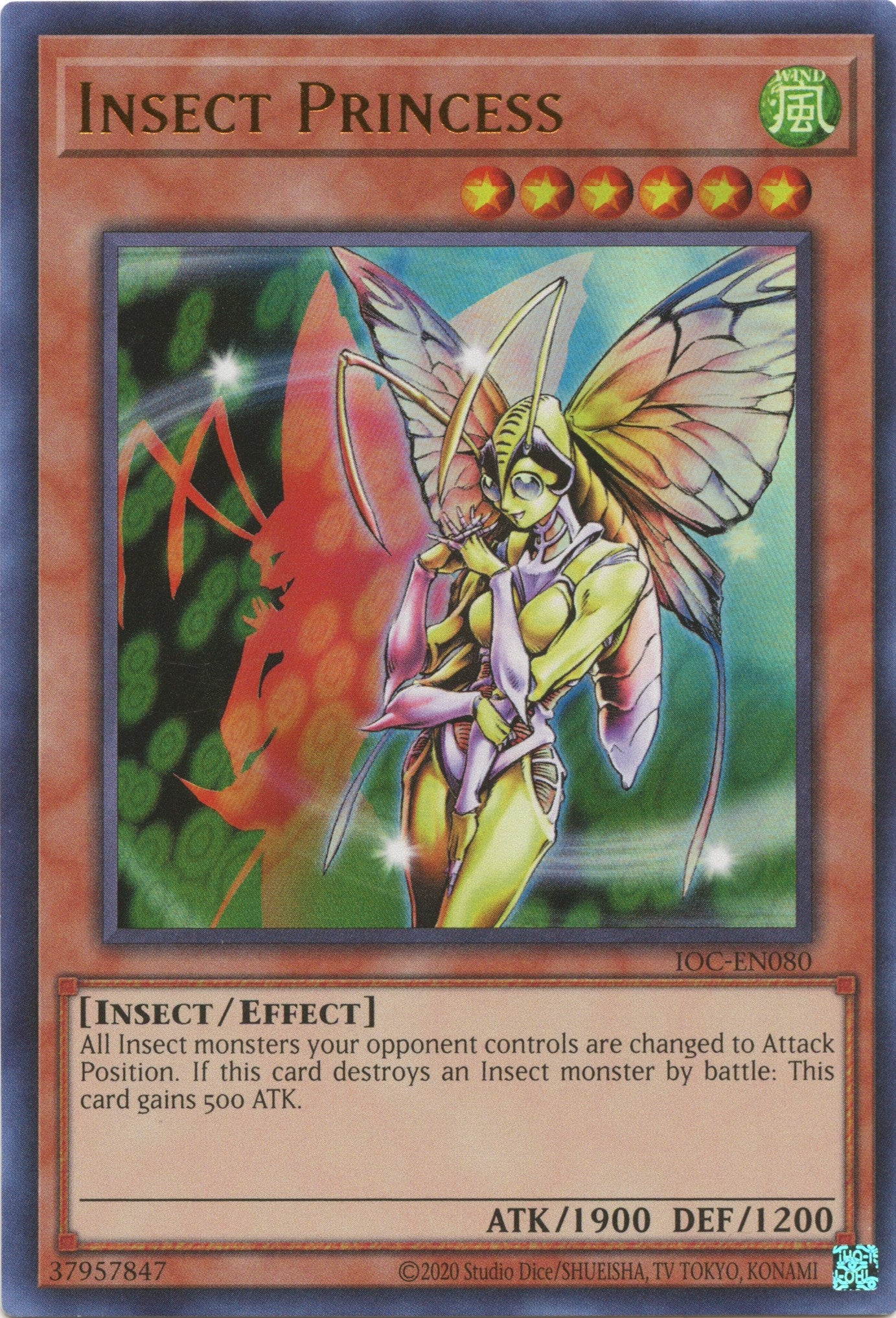 Insect Princess (25th Anniversary) [IOC-EN080] Ultra Rare | Good Games Adelaide SA