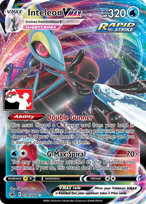 Inteleon VMAX Series 2 079/264 (Prize Pack Series Cards)  - Holofoil | Good Games Adelaide SA