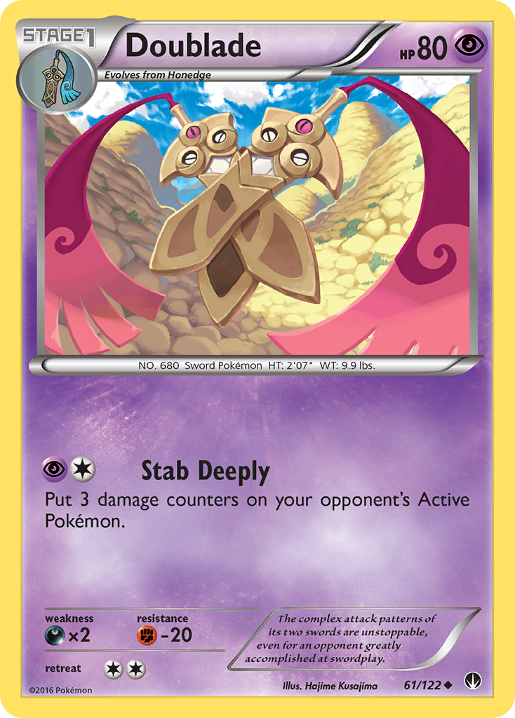 Doublade (61/122) [XY: BREAKpoint] | Good Games Adelaide SA