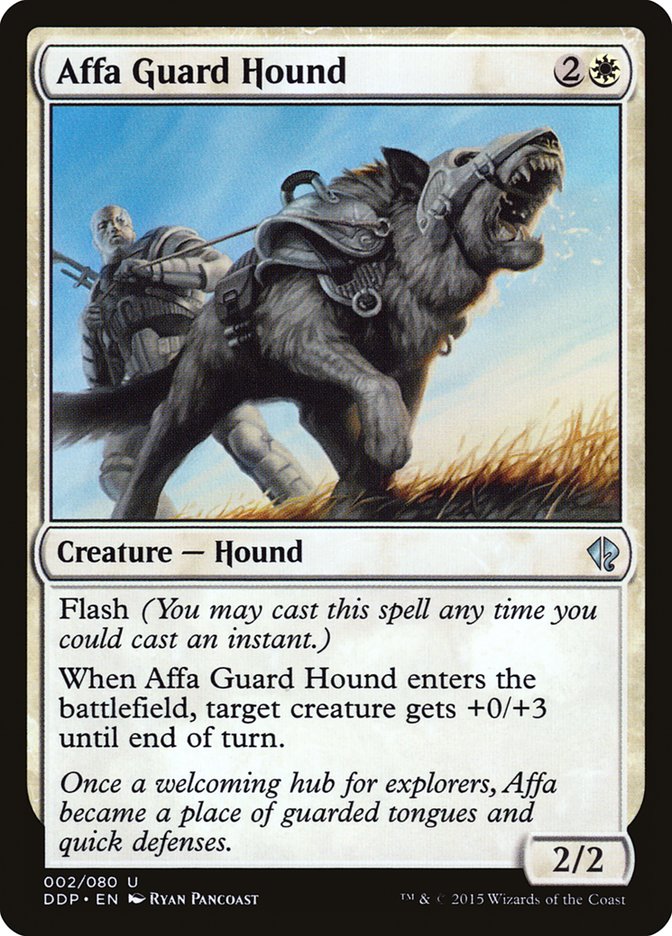 Affa Guard Hound [Duel Decks: Zendikar vs. Eldrazi] | Good Games Adelaide SA