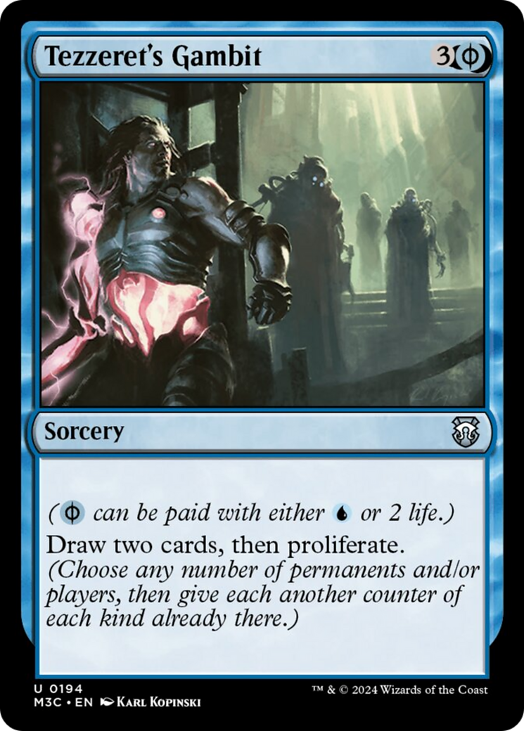 Tezzeret's Gambit [Modern Horizons 3 Commander] | Good Games Adelaide SA