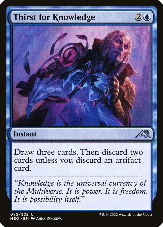 Thirst for Knowledge 85 (Kamigawa: Neon Dynasty)  | Good Games Adelaide SA