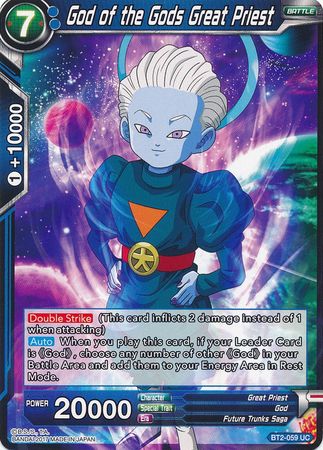 God of the Gods Great Priest [BT2-059] | Good Games Adelaide SA