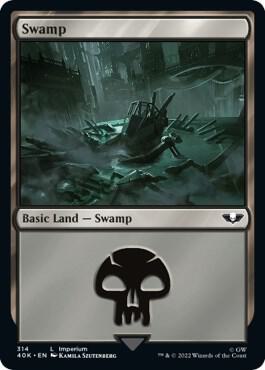 Swamp 314 314/617 (Universes Beyond: Warhammer 40,000)  | Good Games Adelaide SA