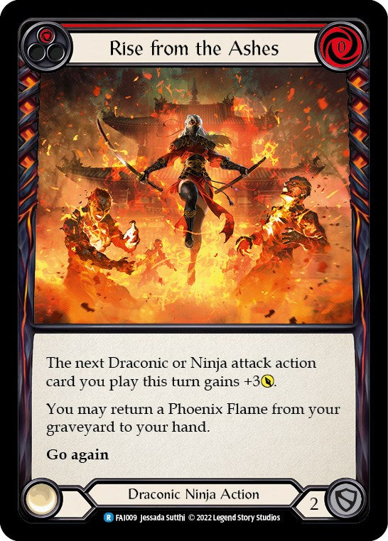 Rise From the Ashes (Red) [FAI009] (Uprising Fai Blitz Deck) | Good Games Adelaide SA