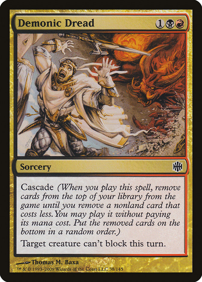 Demonic Dread [Alara Reborn] | Good Games Adelaide SA