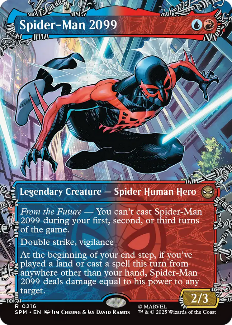 Spider-Man 2099 (0216) (Borderless) [Marvel's Spider-Man] | Good Games Adelaide SA