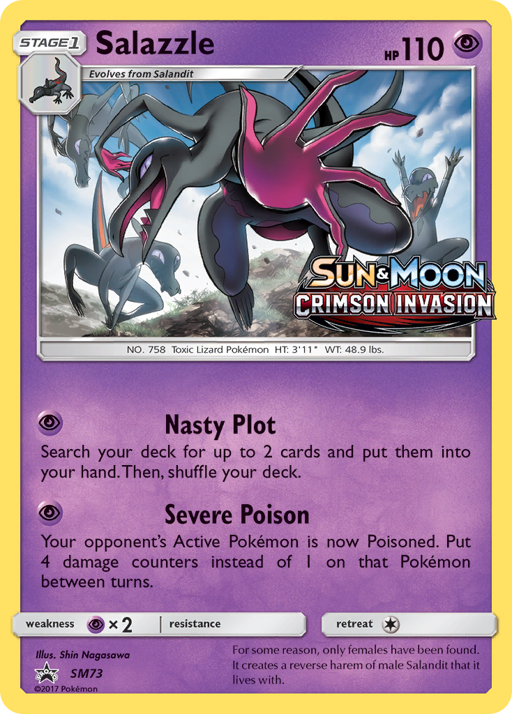 Salazzle (SM73) [Sun & Moon: Black Star Promos] | Good Games Adelaide SA