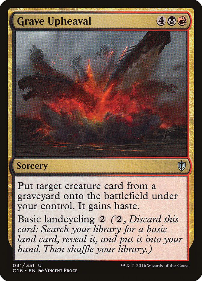 Grave Upheaval 31 (Commander 2016)  | Good Games Adelaide SA