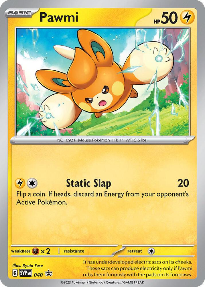 Pawmi 040 (SV: Scarlet & Violet Promo Cards)  - Holofoil | Good Games Adelaide SA