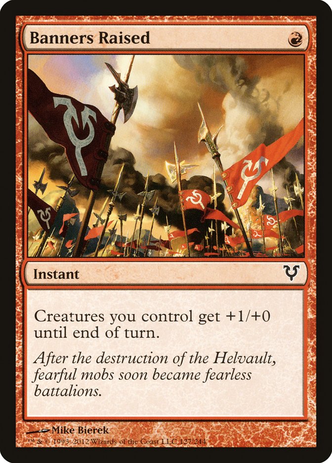 Banners Raised 127 (Avacyn Restored)  - Foil | Good Games Adelaide SA