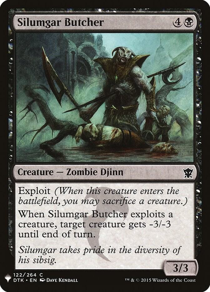 Silumgar Butcher 122 (The List Reprints)  | Good Games Adelaide SA
