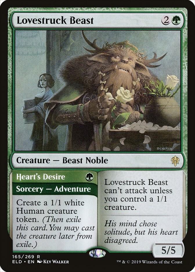 Lovestruck Beast // Heart's Desire 165 (Throne of Eldraine)  | Good Games Adelaide SA