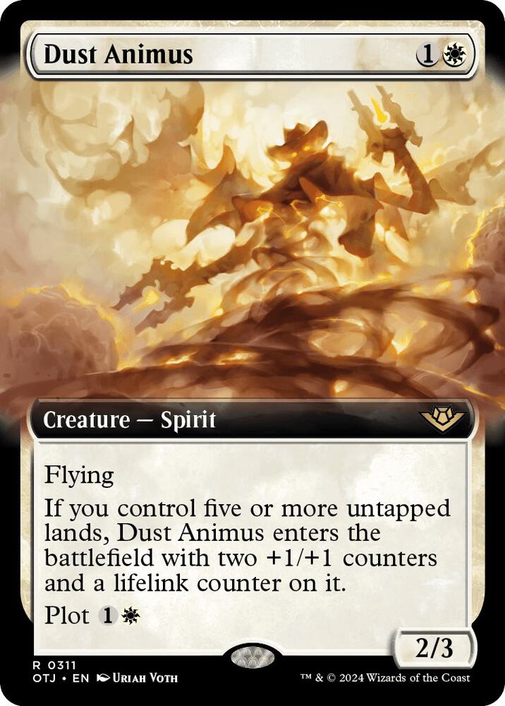 Dust Animus 311/286 (Outlaws of Thunder Junction)  - Extended Art | Good Games Adelaide SA