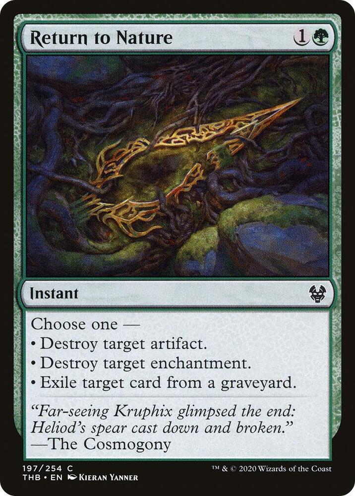 Return to Nature 197 (Theros Beyond Death)  - Foil | Good Games Adelaide SA