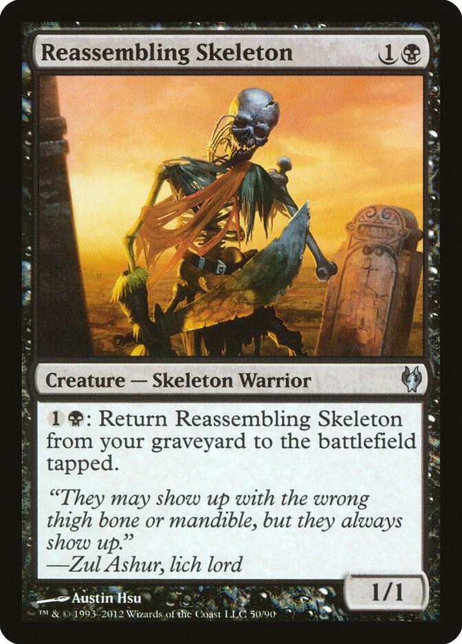 Reassembling Skeleton 50 (Duel Decks: Izzet vs. Golgari)  | Good Games Adelaide SA
