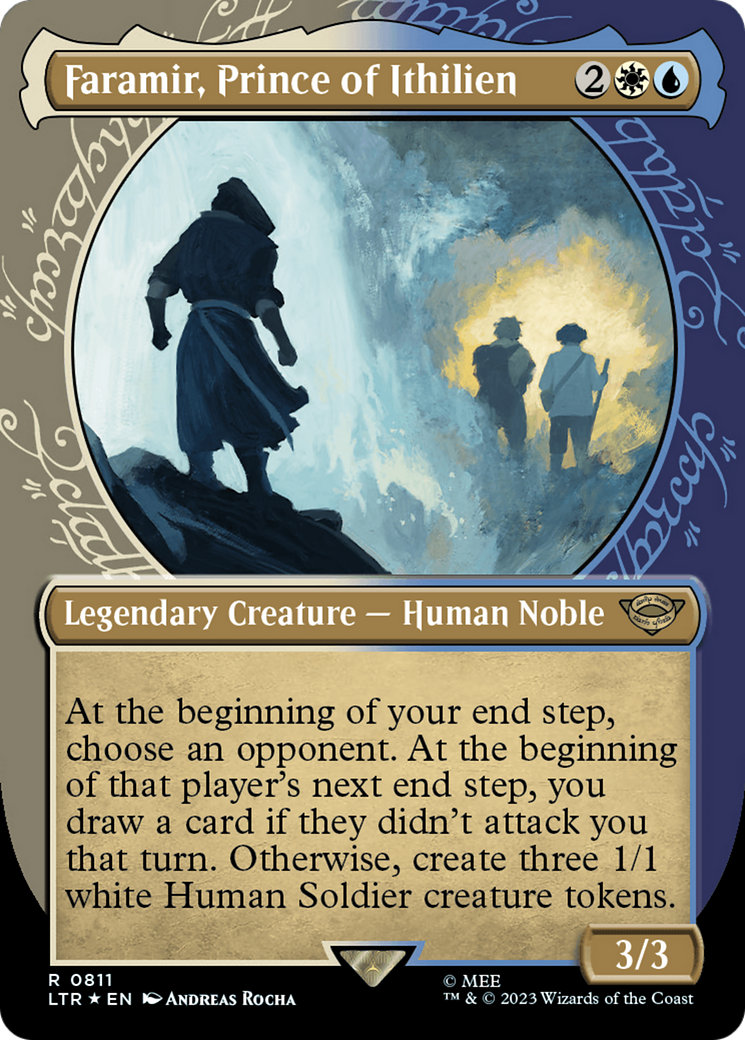 Faramir, Prince of Ithilien (Showcase) (Surge Foil) [The Lord of the Rings: Tales of Middle-Earth] | Good Games Adelaide SA