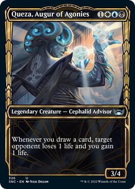 Queza Augur of Agonies Showcase 326 (Streets of New Capenna)  - Foil | Good Games Adelaide SA