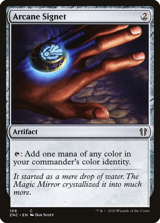 Arcane Signet 106/142 (Commander: Zendikar Rising)  | Good Games Adelaide SA