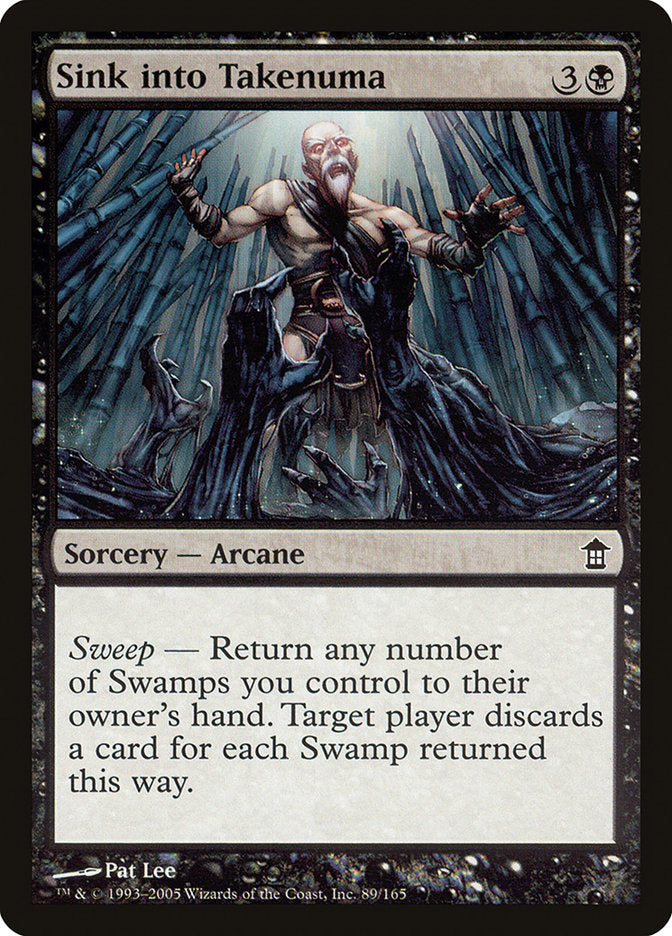 Sink into Takenuma 89 (Saviors of Kamigawa)  - Foil | Good Games Adelaide SA
