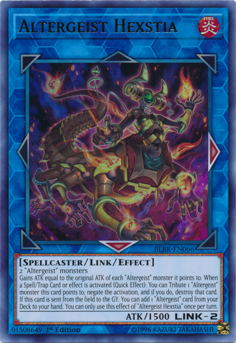 Altergeist Hexstia [BLRR-EN066] Ultra Rare | Good Games Adelaide SA
