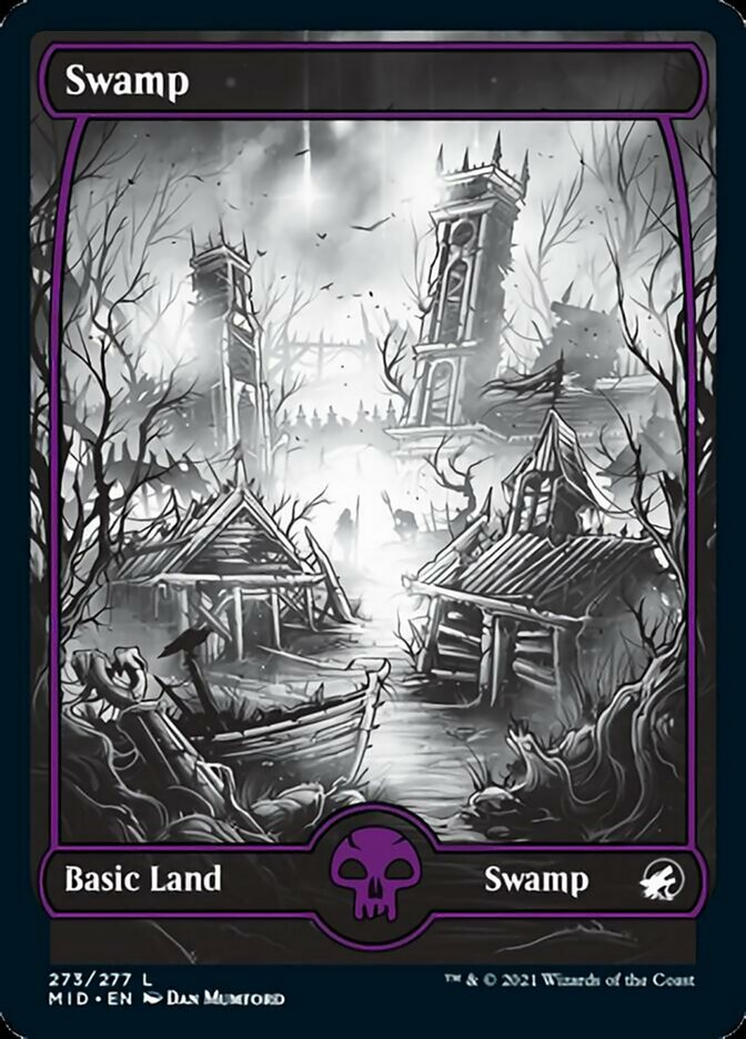 Swamp (273) [Innistrad: Midnight Hunt] | Good Games Adelaide SA