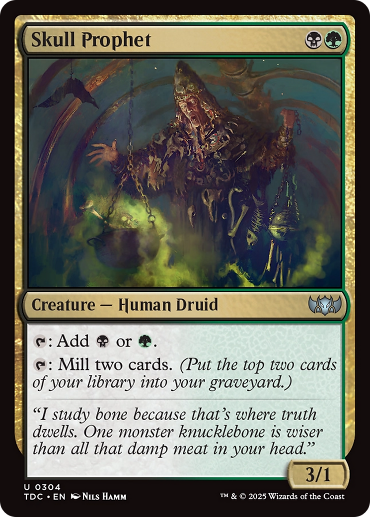 Skull Prophet [Tarkir: Dragonstorm Commander] | Good Games Adelaide SA