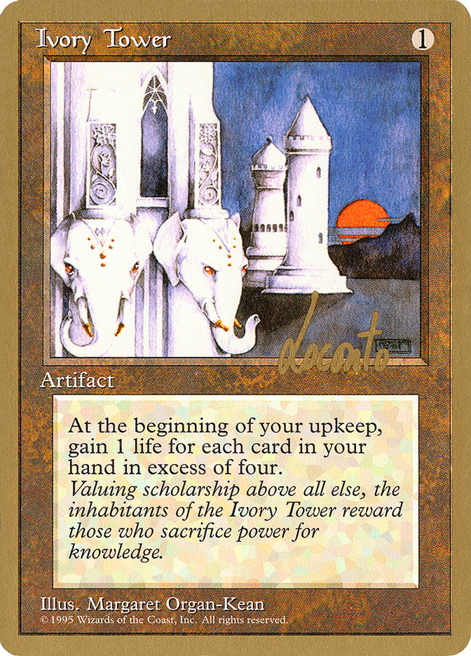 Ivory Tower (Michael Loconto) [Pro Tour Collector Set] | Good Games Adelaide SA
