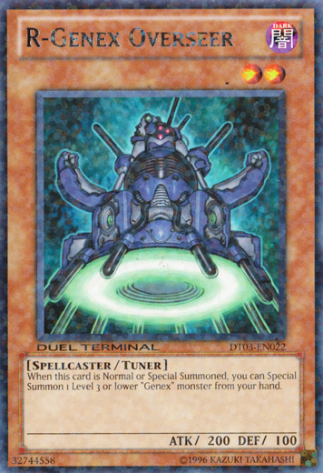 R-Genex Overseer [DT03-EN022] Rare | Good Games Adelaide SA