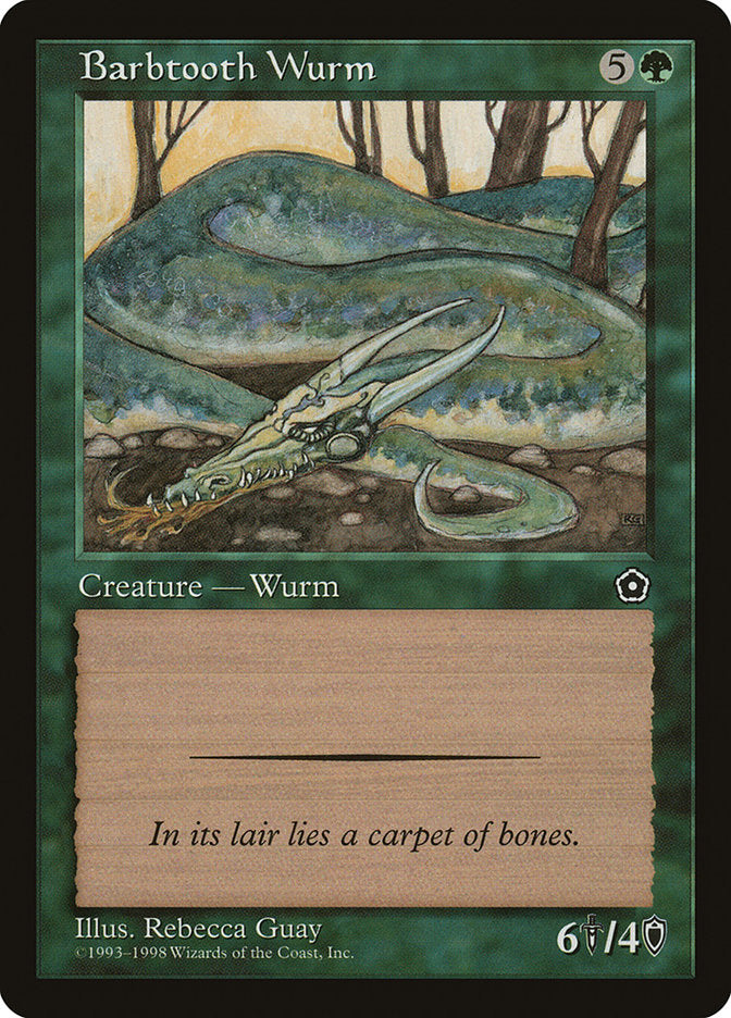 Barbtooth Wurm [Portal Second Age] | Good Games Adelaide SA