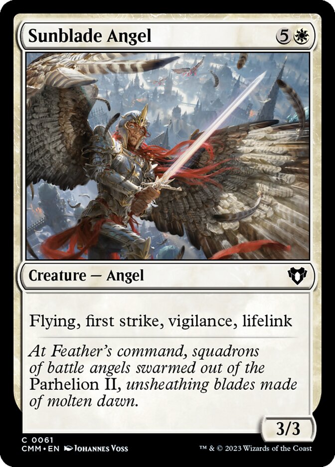 Sunblade Angel 61 (Commander Masters)  | Good Games Adelaide SA
