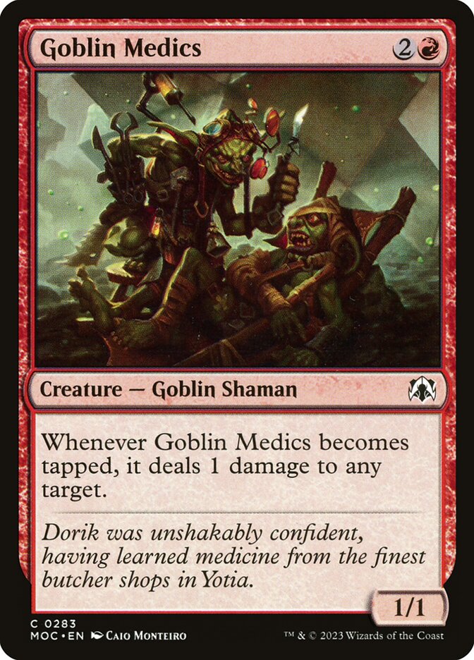 Goblin Medics 283 (Commander: March of the Machine)  | Good Games Adelaide SA