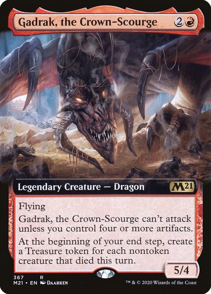 Gadrak, the Crown-Scourge 367 (Core Set 2021)  - Foil | Good Games Adelaide SA